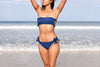Trendy Bikinis - Solid Blue - Jini® Infinity bikini piece